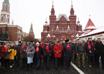RUSIA. Comunistas recuerdan y homenajean a Lenin en el aniversario de su fallecimiento