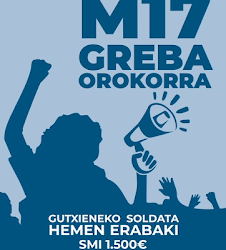 Ya es oficial. Huelga general en el País Vasco