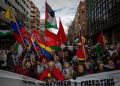 Madrid. Movilización antiimperialista (Videos)