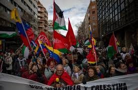 Madrid. Movilización antiimperialista (Videos)