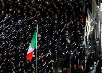 ITALIA. EL fascismo se volvió a autoconvocar en Roma
