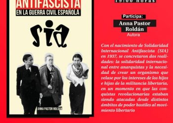 Libro: «Solidaridad Internacional Antifascista (SIA) en la Guerra Civil Española»