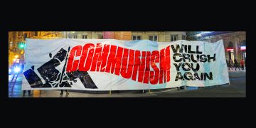 Pancarta vista en la manifestación de GKS del 31 de enero en Bilbo