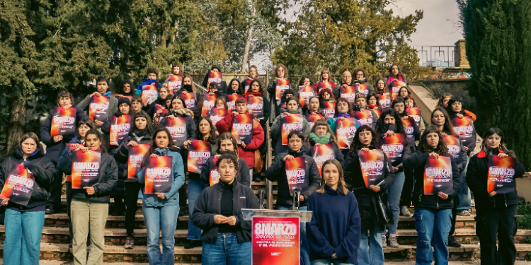 7 de marzo, Madrid: Reclama nocturna de CJS hacia el 8M