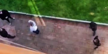 Militantes del Sindicato Socialista de Vivienda ahuyentaron de Barakaldo a fascistas de DesocupaCyL