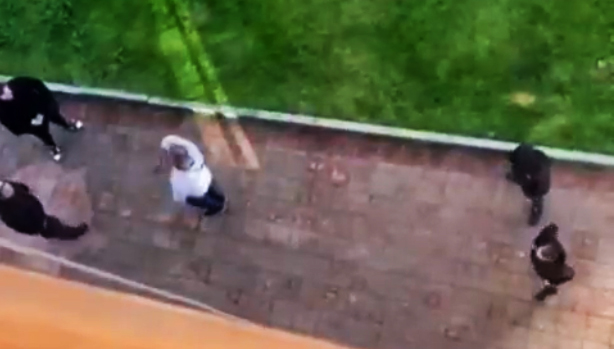 Militantes del Sindicato Socialista de Vivienda ahuyentaron de Barakaldo a fascistas de DesocupaCyL