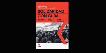 20 de febrero, Bilbo e Iruñea: EHKS convoca concentraciones en solidaridad con Cuba