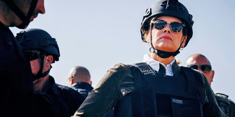 ALEMANIA. La presidenta de la cámara baja del parlamento visita, ufana, la Franja de Gaza