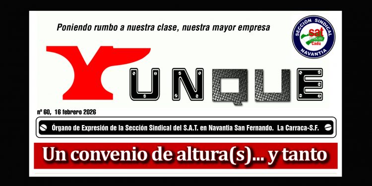 Nueva publicación: Revista Yunque, Nº 60