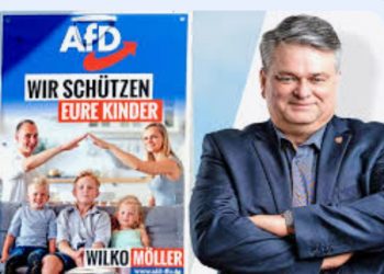 Un diputado neo-nazi alemán multado por este cartel en campaña electoral