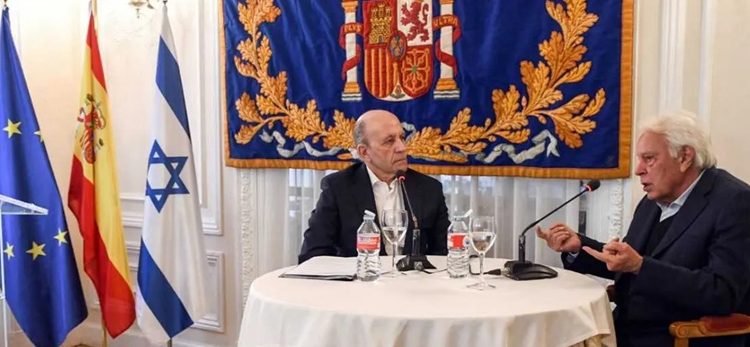 La Embajada de Israel agradece a Felipe GonzáleX su asistencia al acto del 40 aniversario de relaciones