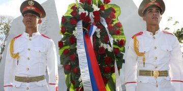 CUBA celebró el aniversario 108 de la fundación del Ejército Rojo