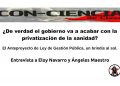 Entrevista a Eloy Navarro y Ángeles Maestro: El Anteproyecto de Ley de Gestión Pública, un brindis al sol