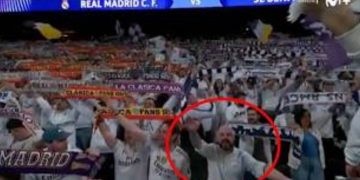 Uno de tantos. Expulsan de la grada a un aficionado del Real Madrid por hacer el saludo nazi (¿lo trasladaron al Palco?)