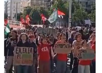 Imágenes de la movilización en Sevilla por el derecho a la vivienda
