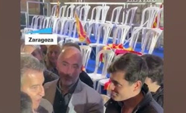 El PP arrebata a Vox al fascista Vito Quiles para el acto final de su campaña en Aragón