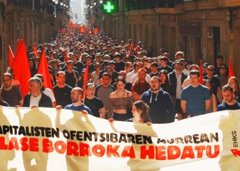 EHKS ha movilizado a miles de personas en manifestaciones durante la jornada de huelga general