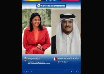 VENEZUELA. Delcy Rodríguez conversó con el presidente de Irán… ¡ah, no, perdón!, con el Emir de Qatar