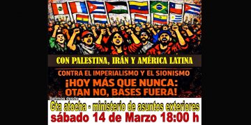 Madrid, 14 de marzo: Movilización contra el imperialismo atlántico