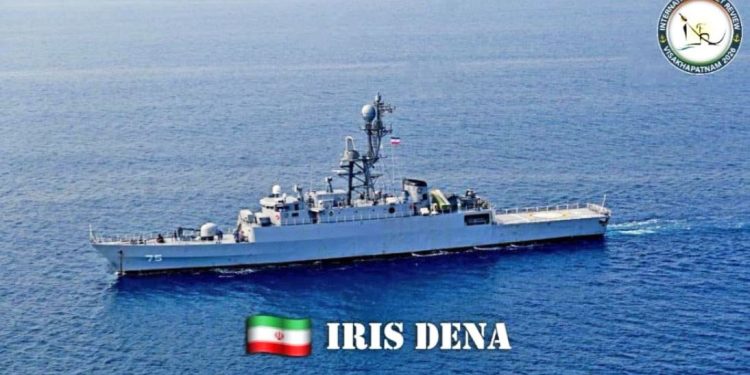 IRÁN advierte a EE.UU. que lamentará amargamente el hundimiento del Iris Dena