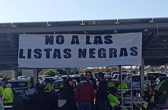 CONFLUENCIA SINDICAL BAHÍA DE CÁDIZ. Apoyo incondicional a la CTM contra las LISTA NEGRAS