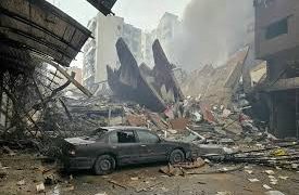 Un periodista de RT recorre un barrio de Beirut (Líbano) tras un ataque sionista (Video)