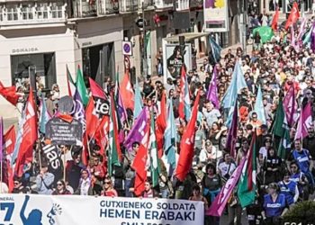 Masiva respuesta a la Huelga General en Euskal Herria