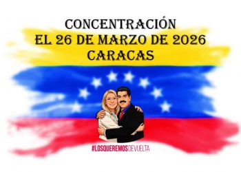 Venezuela se moviliza el 26 de marzo de 2026 para exigir la libertad de Nicolás Maduro