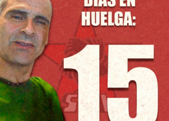 El preso político Marcos Martín Ponce cumple 15 días en huelga de hambre