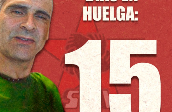 El preso político Marcos Martín Ponce cumple 15 días en huelga de hambre