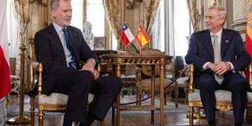 CHILE. Aquelarre fascista en la toma de posesión del nuevo presidente Kast; Felipe VI hizo acto de presencia