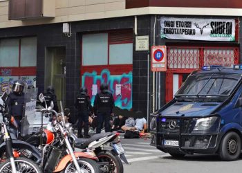 La PN entró de manera salvaje e ilegal en el Gaztetxe Subegi de Errotxapea practicando varias detenciones
