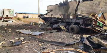 EE.UU./ISRAEL elimina suministros médicos cruciales atacando el almacén de la Media Luna Roja de Bushehr