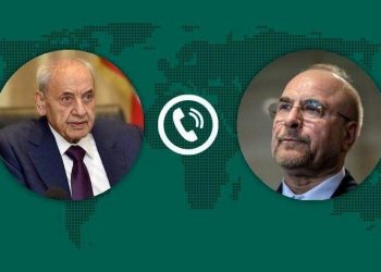 IRÁN-LÍBANO. Los presidentes del parlamento iraní y libanés se dicen esto mediante una conversación telefónica