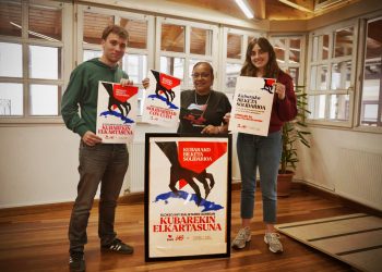 EHKS e IAS recogerán productos básicos para enviar a Cuba con la colaboración de la asociación Euskadi-Cuba