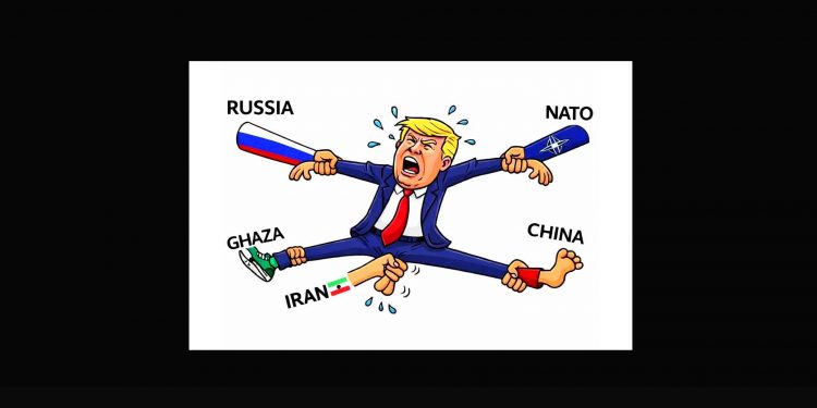 EE.UU. Desesperado, Trump amenaza a Irán con un lenguaje muy “apropiado” para un presidente de gobierno