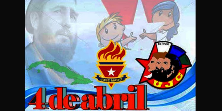 CUBA celebró los aniversarios de la Unión de Jóvenes Comunistas (UJC) y la Organización de Pioneros José Martí (OPJM)