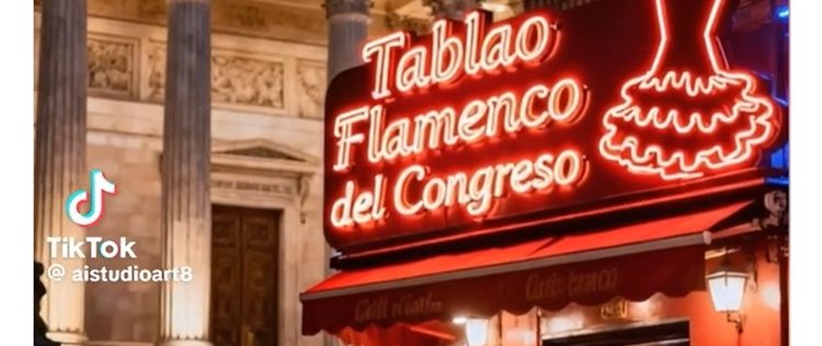 Taberna flamenca; pasen y vean a los personajes