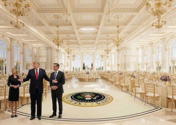 EE.UU. Tras los disparos en la Cena, Trump sostiene que es más necesario que nunca su salón de baile
