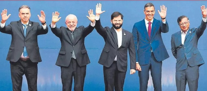 Cumbre de socialdemócratas (progres) en Barcelona