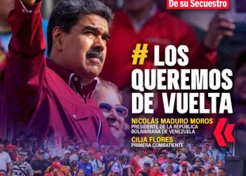 100 días del secuestro terrorista de Nicolás Maduro y Cilia Flores