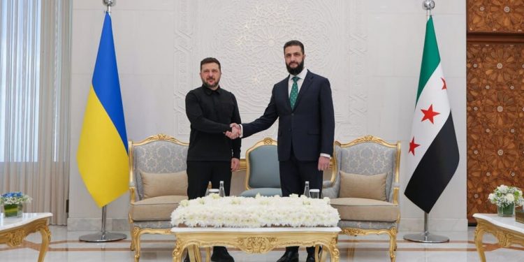 Zelensky y Siria fortalecen relaciones bilaterales