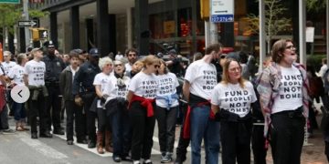 EE.UU. Decenas de detenidos en Nueva York por pedir el bloqueo a la venta de armas a Israel