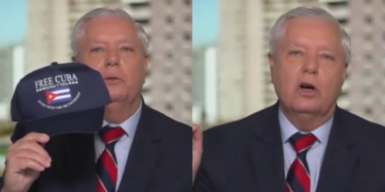 Un senador de EE.UU irritado y nervioso tras oír a Díaz-Canel hace una petición deseperada a los cubanos