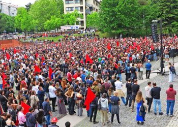 El Movimiento Socialista se movilizó masivamente en Euskal Herria, Madrid, Catalunya, País Valencià y Galiza