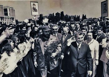 Fidel en Rumanía (27 de mayo de 1972)