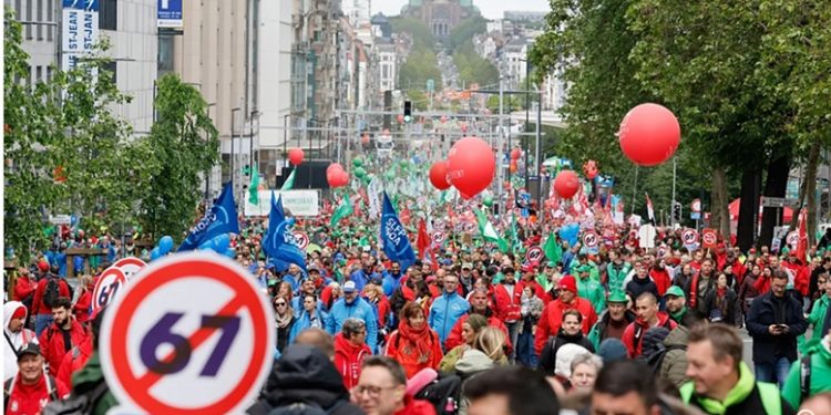 BÉLGICA. La huelga general alcanza un éxito histórico