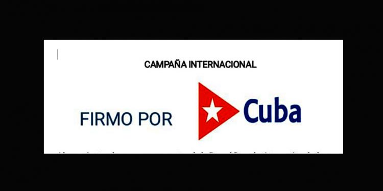 Tu firma por CUBA