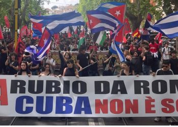 ITALIA. Decenas de ciudades se movilizan en apoyo a Cuba