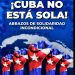 MADRID, 17 de mayo: Concentración contra la política de agresión y bloqueo económico impuesto por EE.UU. a Cuba